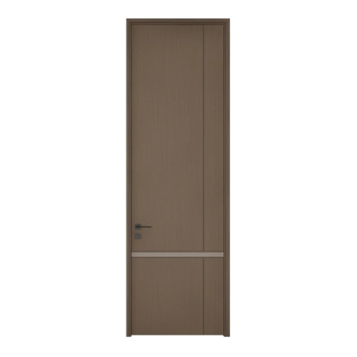SNEJ B-1680 interior door: brown face with framed panels