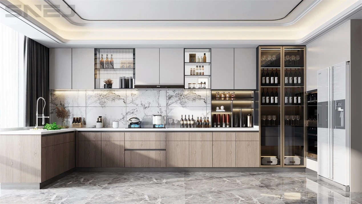 Modern Prefab Kitchen Cabinets — Design details