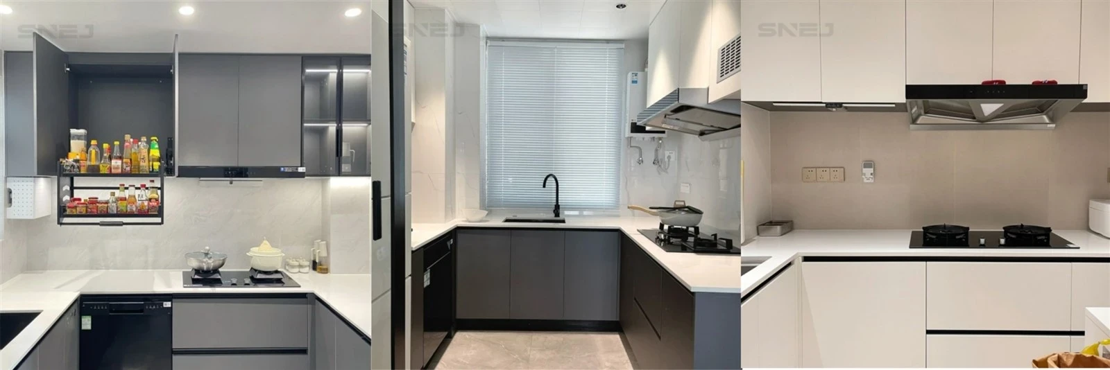 Semi Kitchen Cabinets — Design details