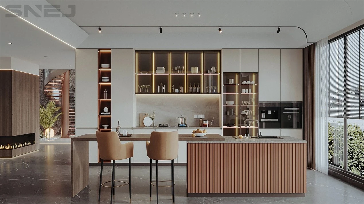 Custom Kitchen Island Cabinets — Design details