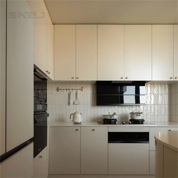 Kitchen cabinet layout showing wall cupboards, base storage and worktops - Kitchen Pantry Cabinet Modern by SNEJ, image 3