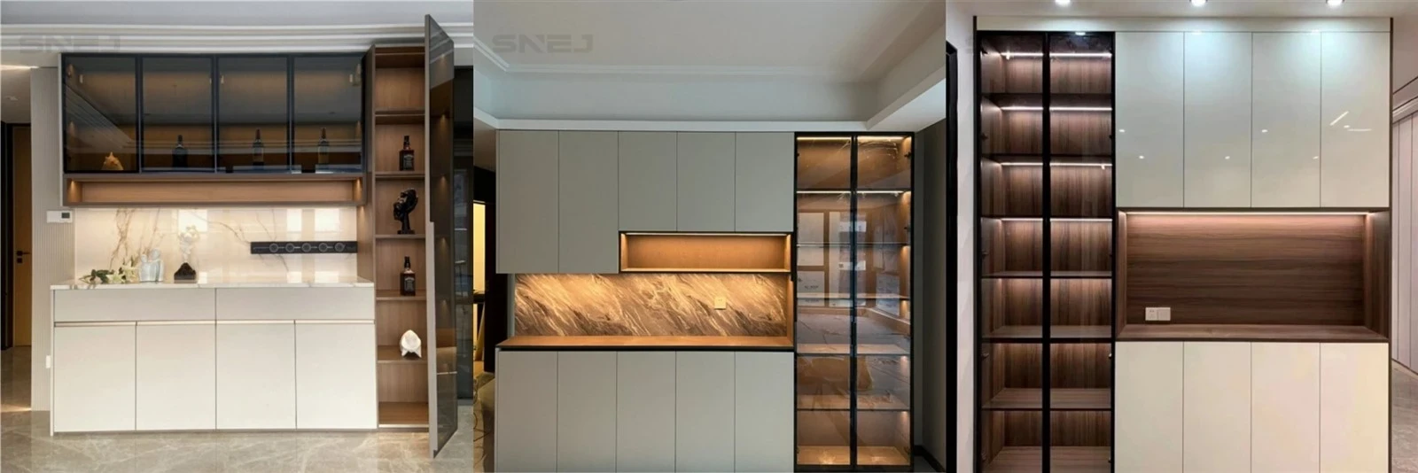 Custom Wet Bar Cabinets — Design details