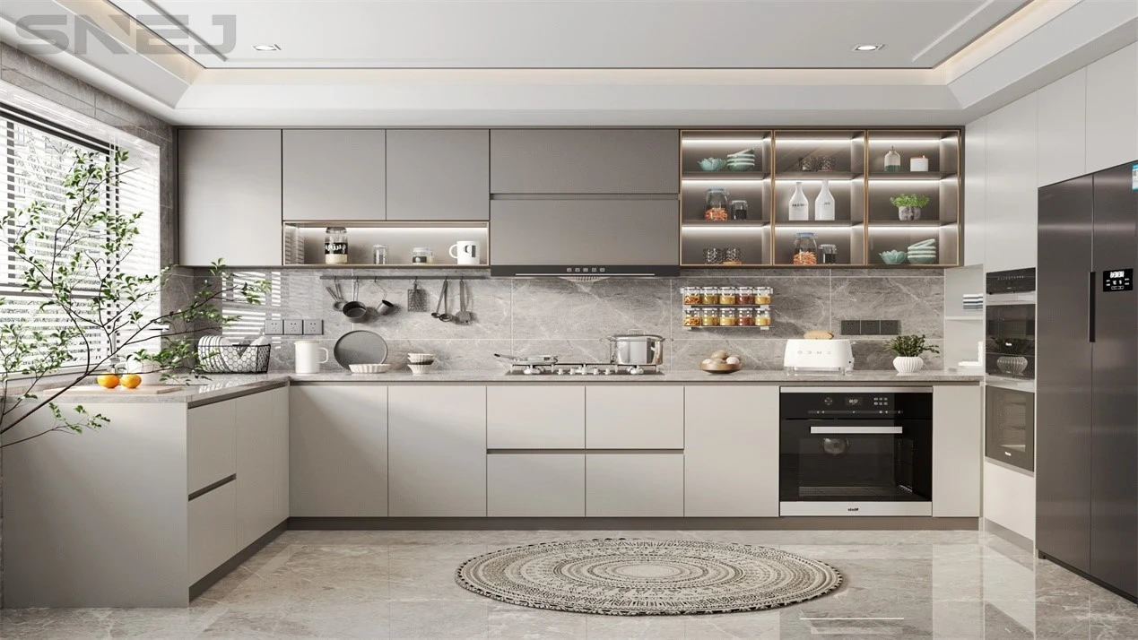 High Gloss Modern Cabinets — Design details