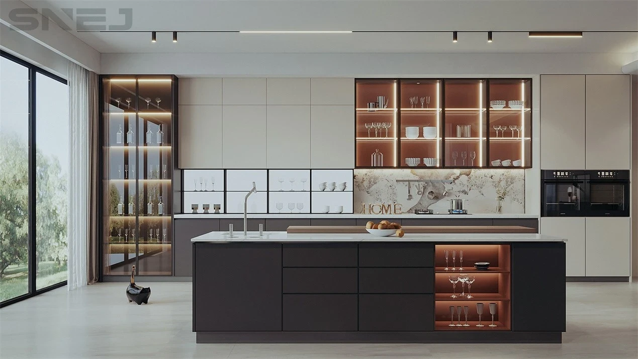 Custom Island Cabinets — Design details