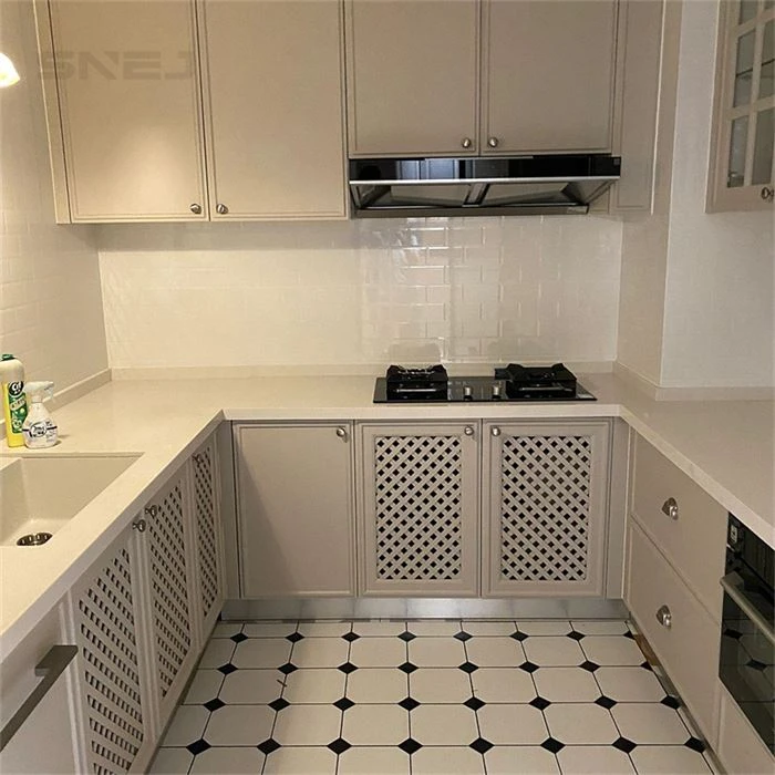 Framed kitchen cabinet doors with coordinated base and wall storage - Modern Day Kitchen Cabinets by SNEJ, image 3