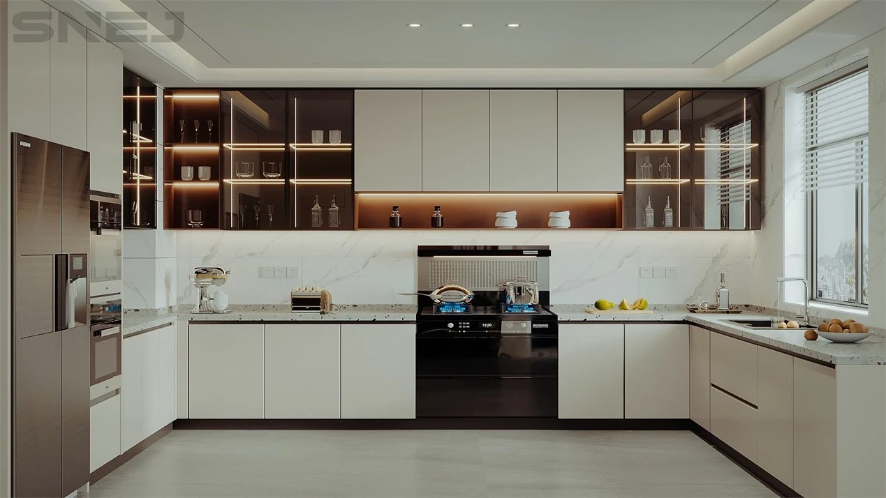 Modern Traditional Kitchen Cabinets — Design details