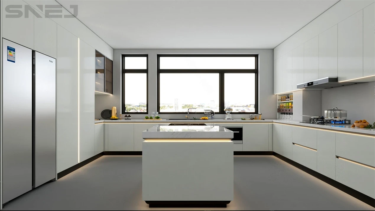 Custom Island Cabinets — Design details