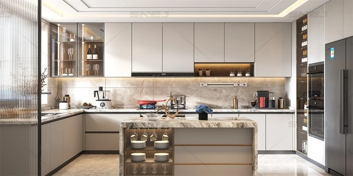 Modern Gloss Kitchens — Design details