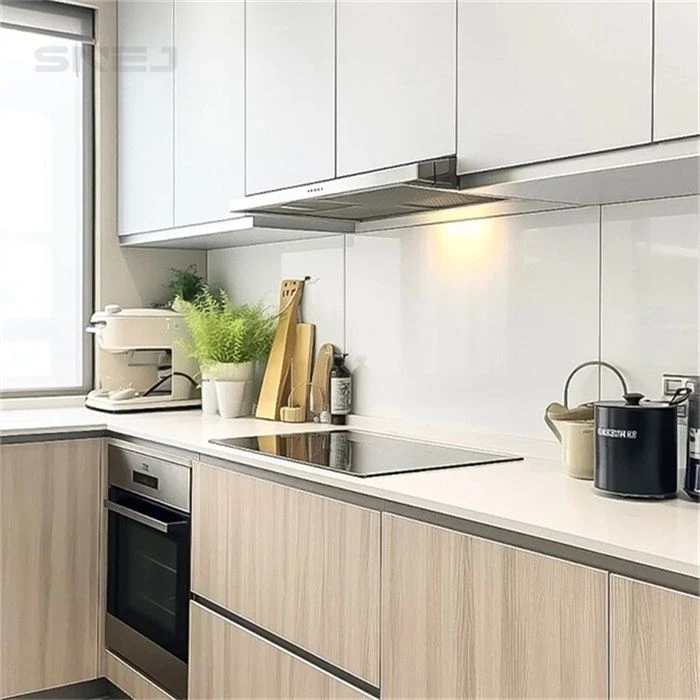 Kitchen cabinet layout showing wall cupboards, base storage and worktops - Modern Under Sink Cabinet by SNEJ, image 3