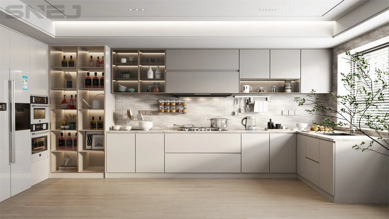 High Gloss Modern Cabinets — Design details