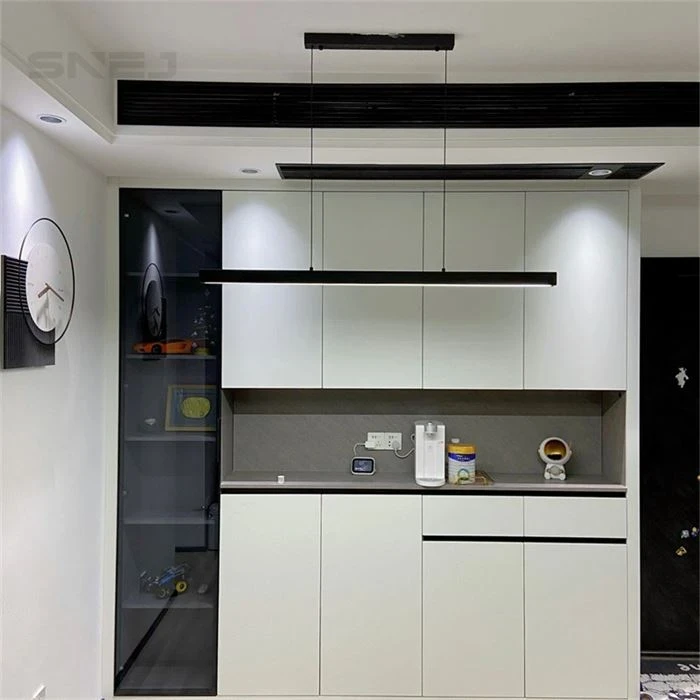 Kitchen cabinetry with an island, peninsula or breakfast counter - Modern Kitchen Larder Unit by SNEJ, image 3