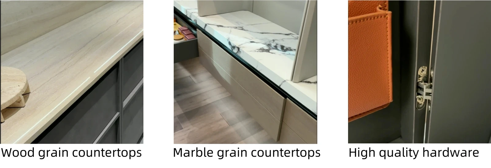 Custom Rustic Kitchen Cabinets — Details display