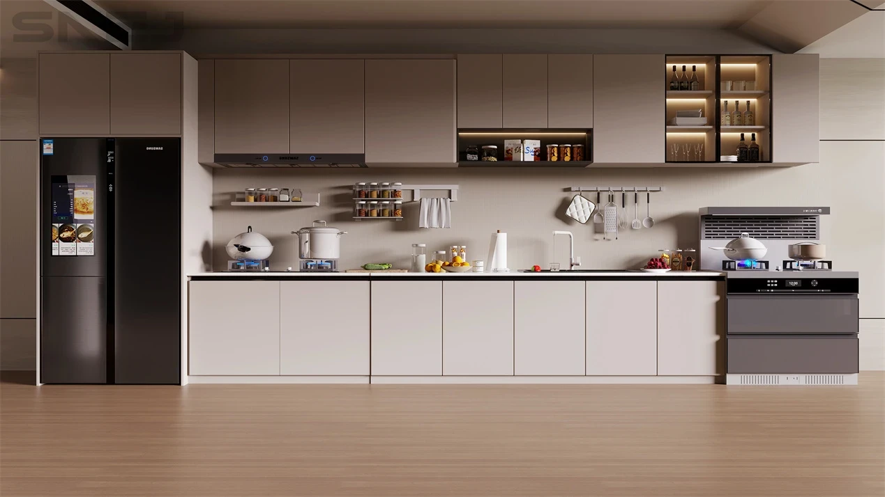 Modern Kitchen Larder Unit — Design details