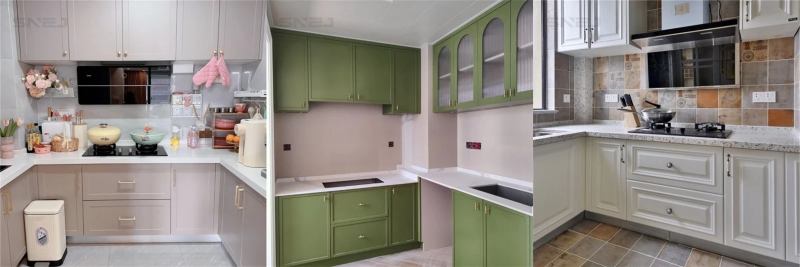 Custom Shaker Kitchen Cabinets — Design details