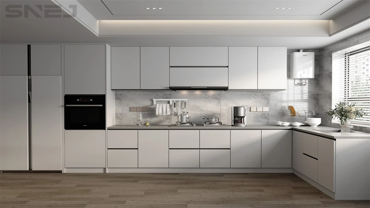 Modern Gloss Cabinets — Design details