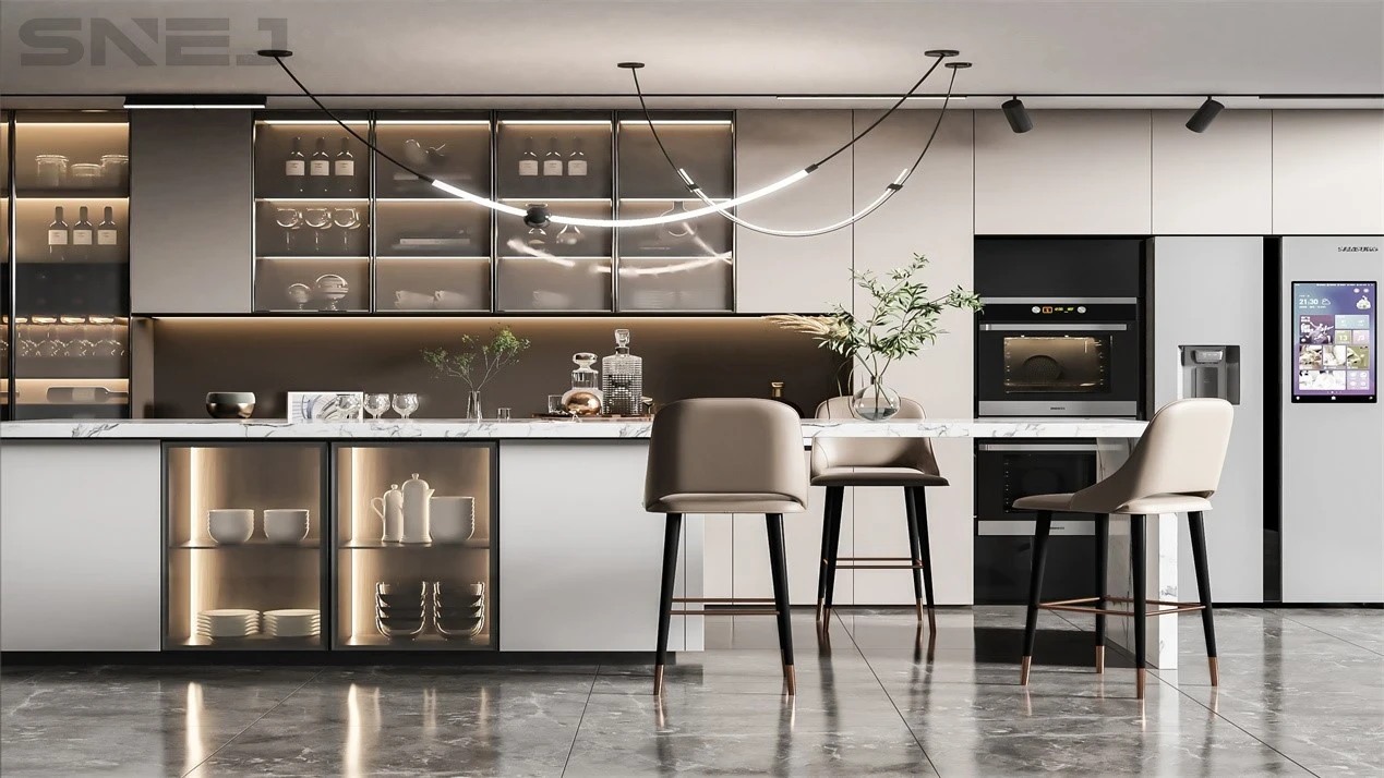 Modern Kitchen Island Cabinets — Design details