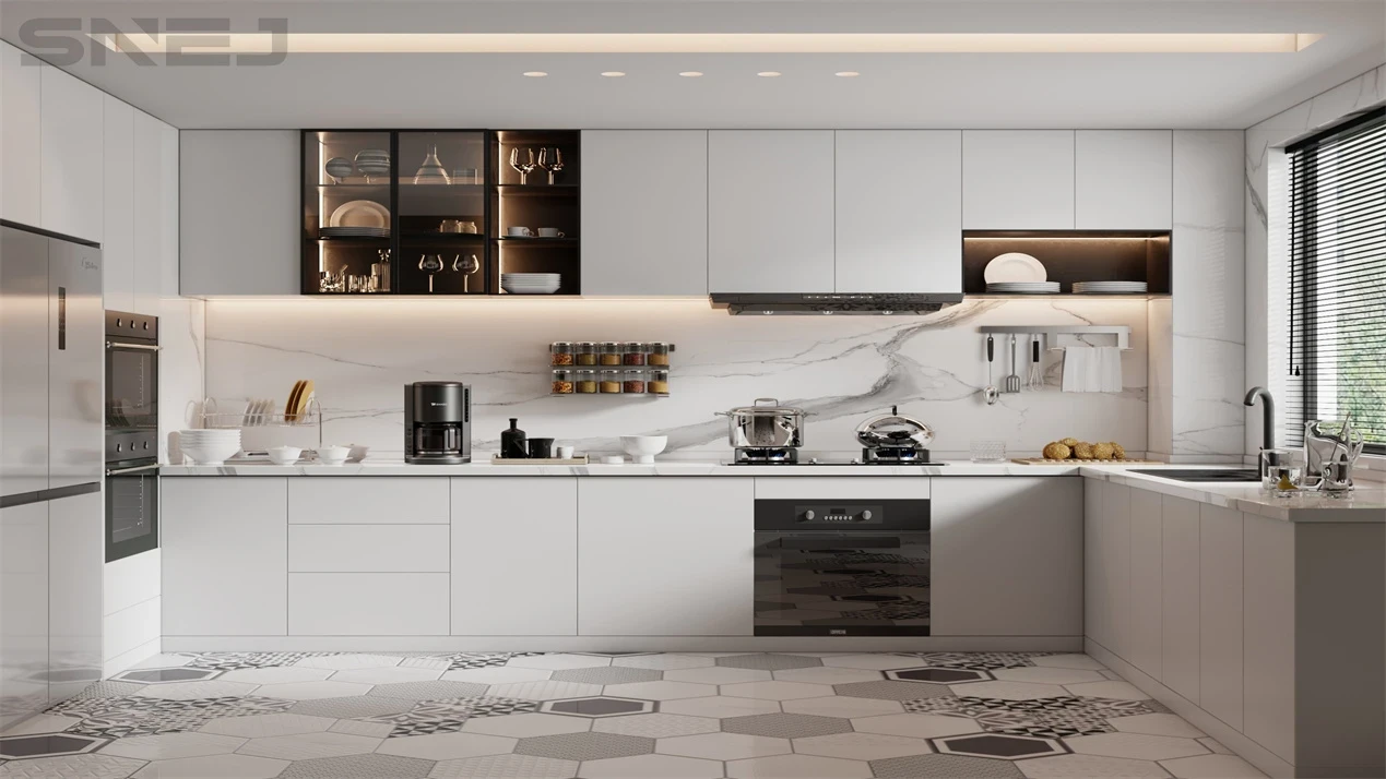 Modern Gloss Kitchen Cabinets — Design details