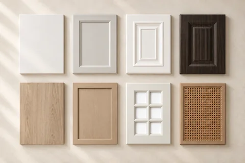 Cabinet door fronts in a range of profiles and finishes