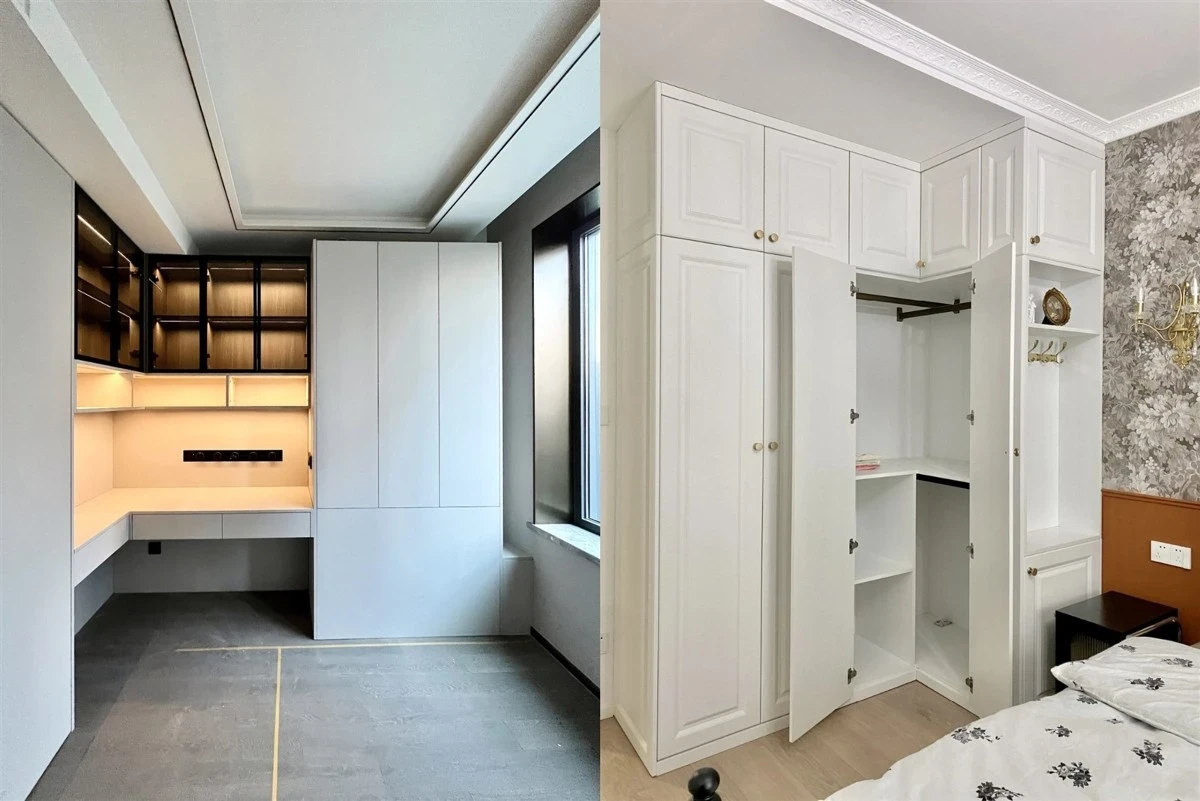 Sectional Bedroom Closet — Design details