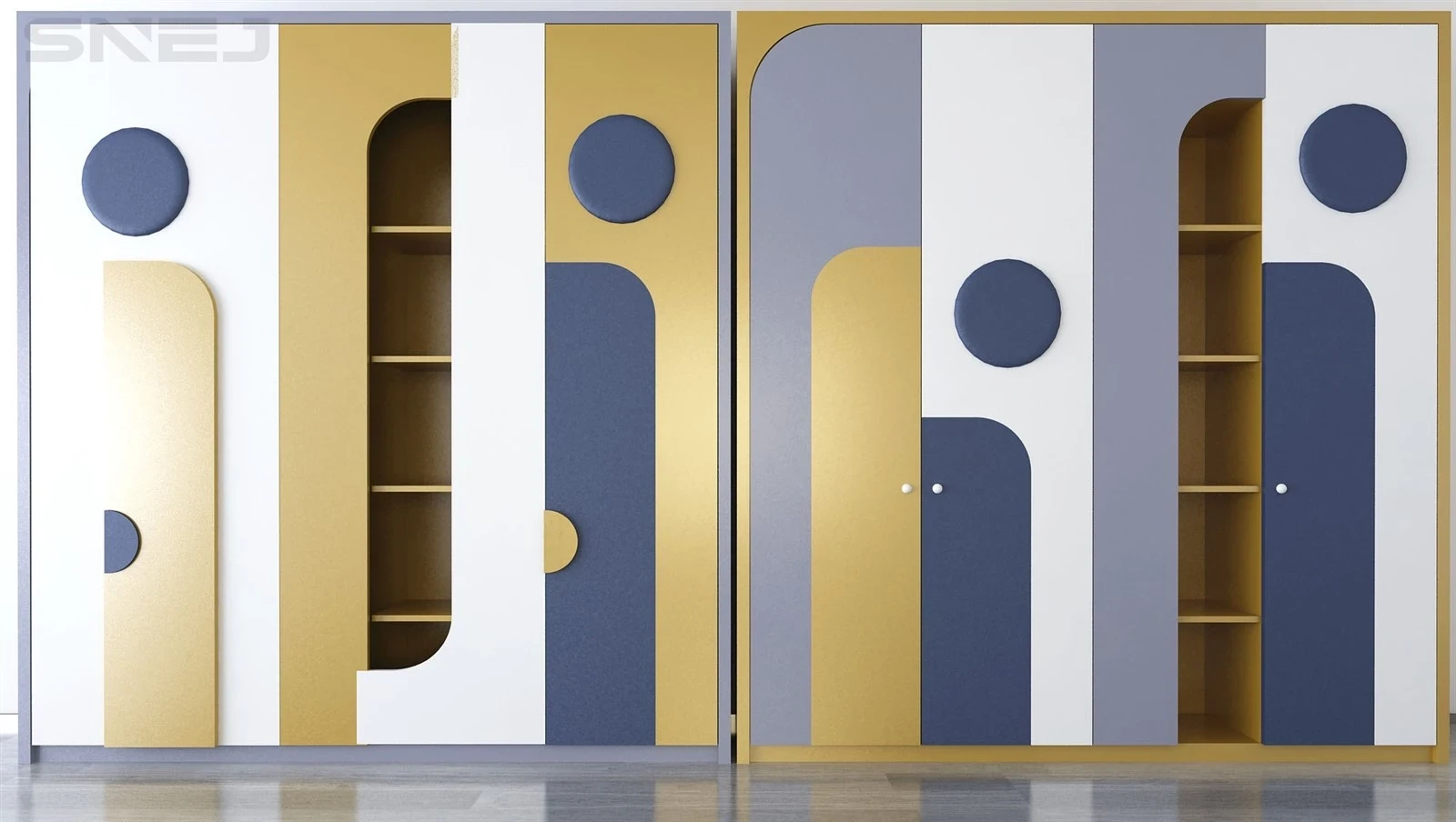 Cute Closet Doors — Design details
