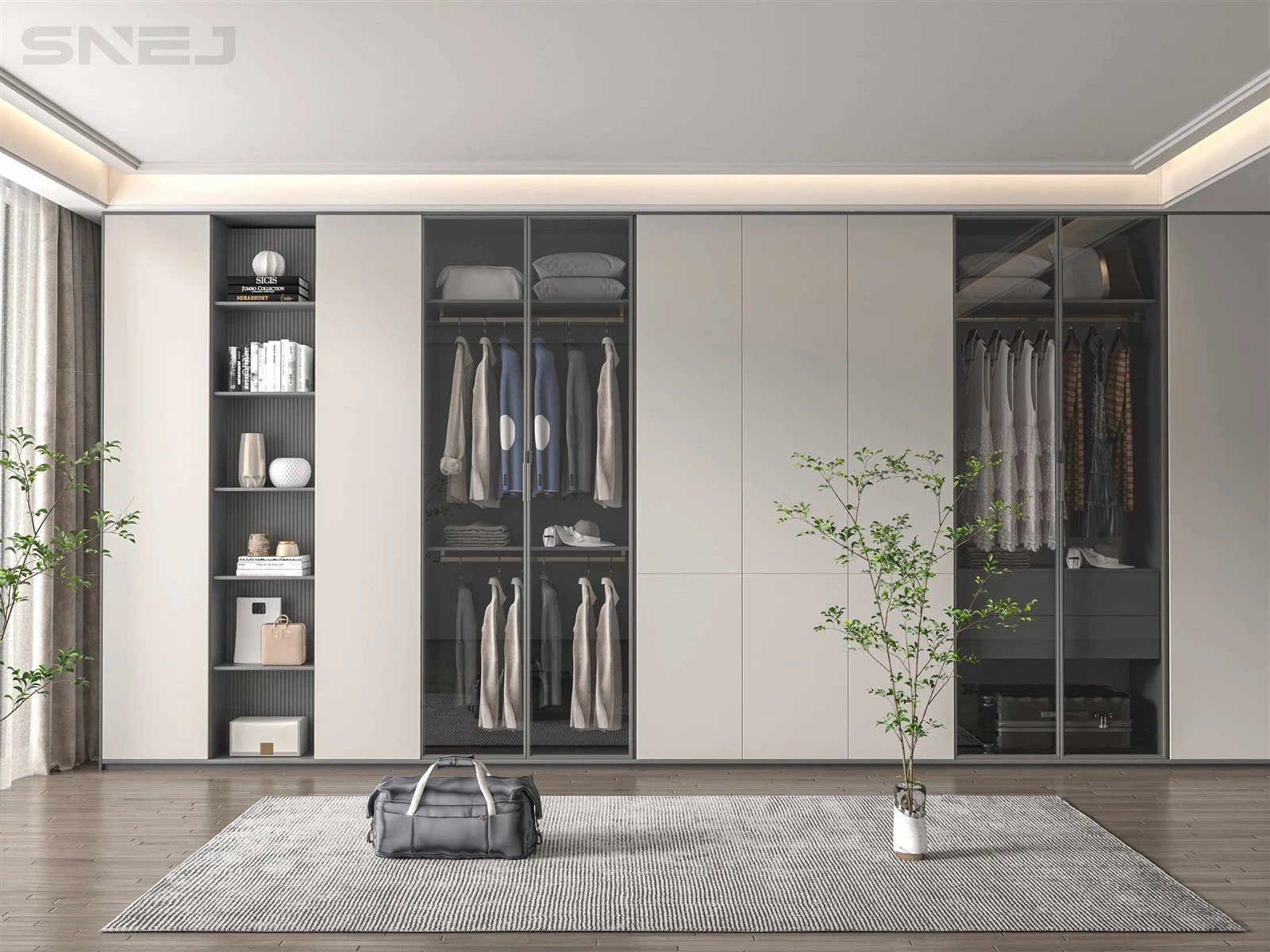 Open Wardrobe Solutions — Design details
