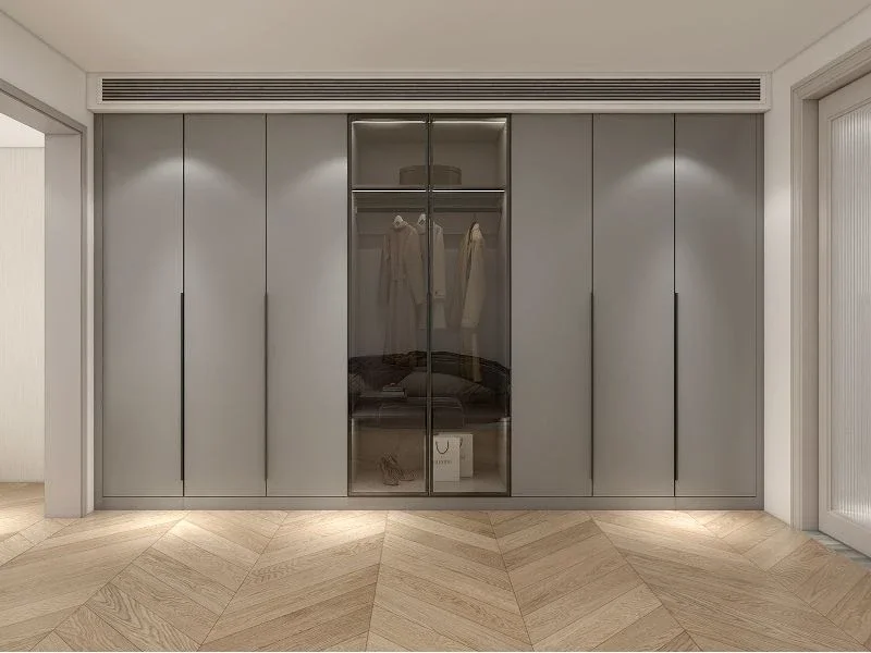 Jiangshanyunzhu Villa — wardrobe and glazed storage design proposal