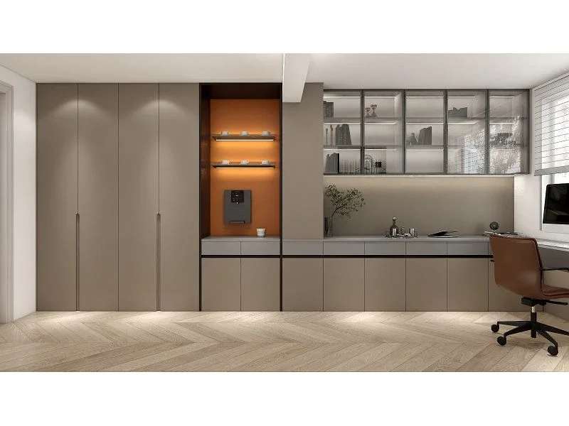 Jiangshanyunzhu Villa — fitted desk and cabinets design proposal