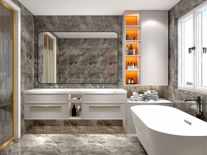 Jinlin Heyuan 3-7 — bathroom and bathtub design proposal