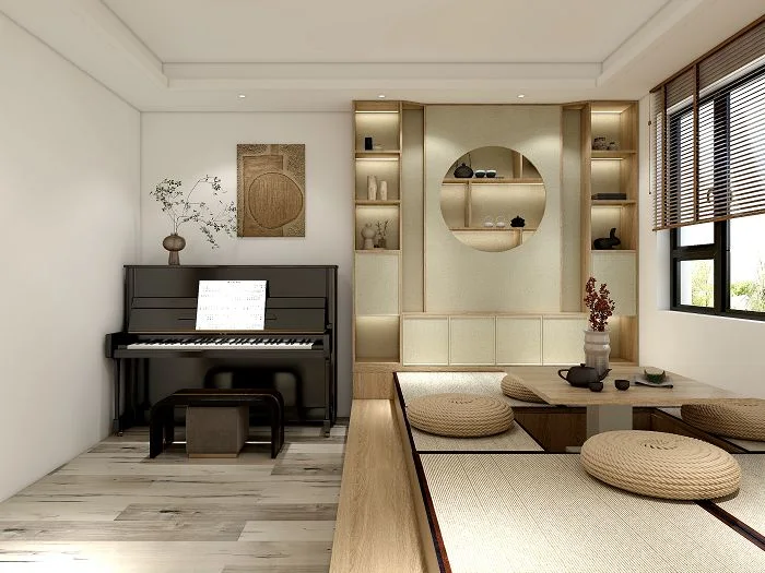 Jinlin Heyuan 9-5 — study and piano design proposal