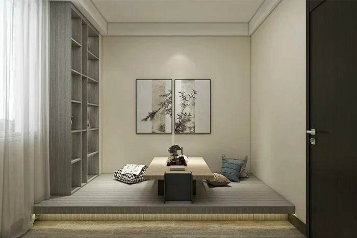 Yonghefu Villa — study with low table design proposal
