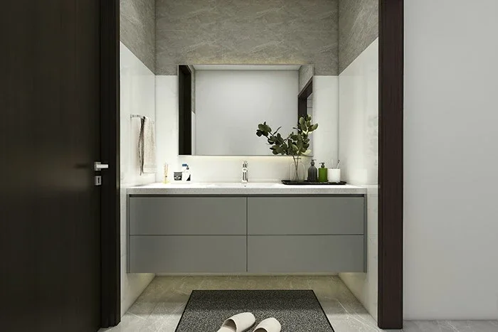Yonghefu Villa — bathroom vanity design proposal