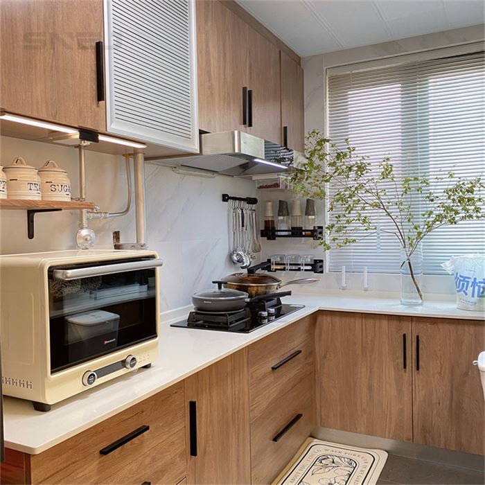 Custom Mid Century Modern Kitchen Cabinets