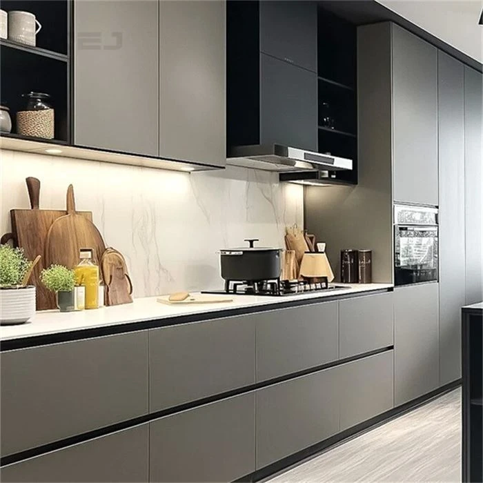 Simple Modern European Style Kitchen Cabinets
