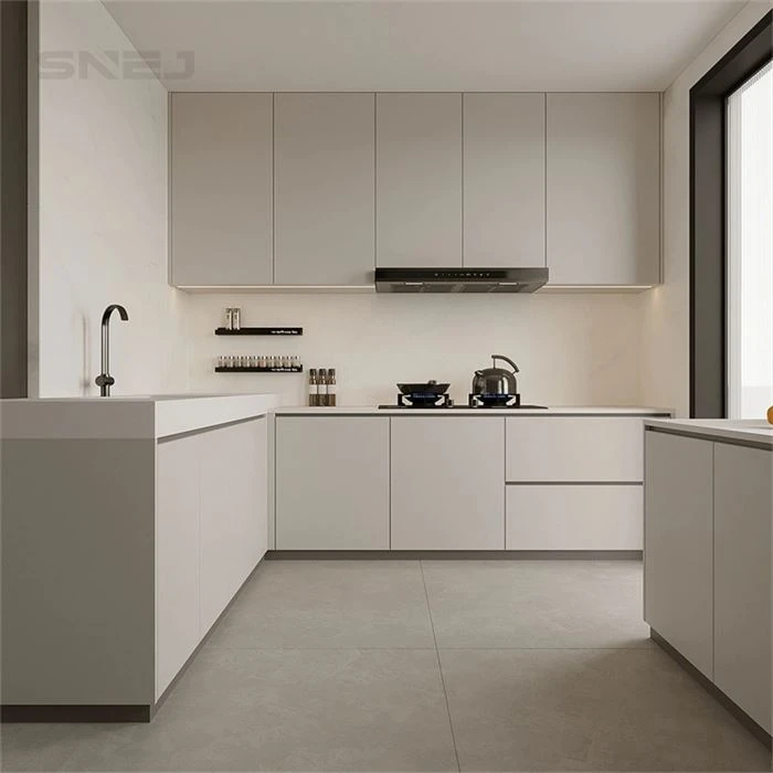 White Simple Wholesale Custom Cabinets