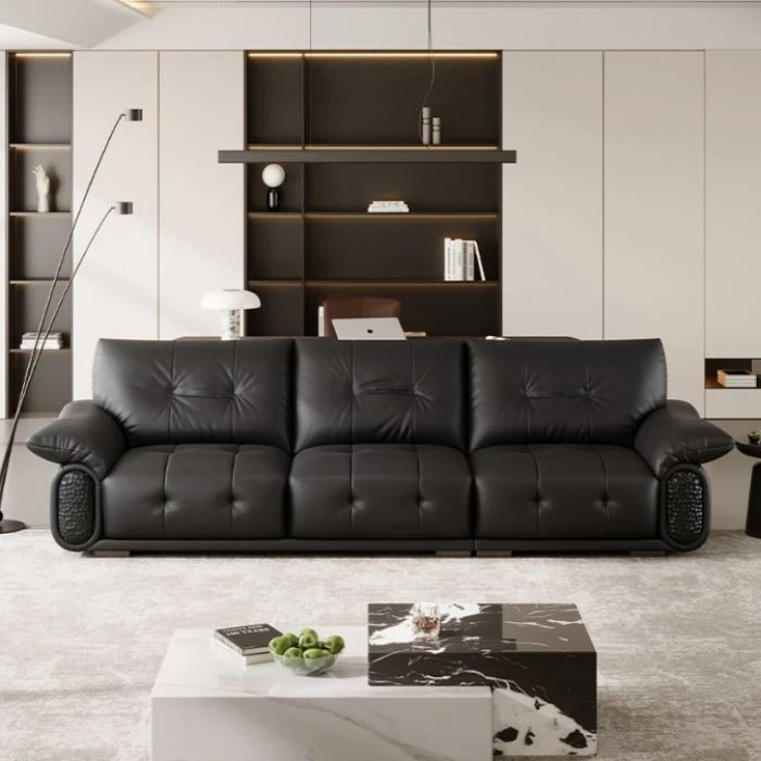 Modern Black Sofa