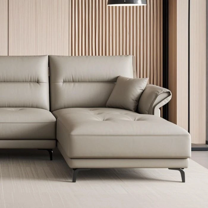 Hot Sale Microfiber Chaise Sofa