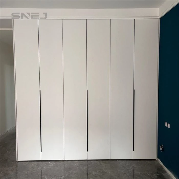 Closet With Doors And Shelves