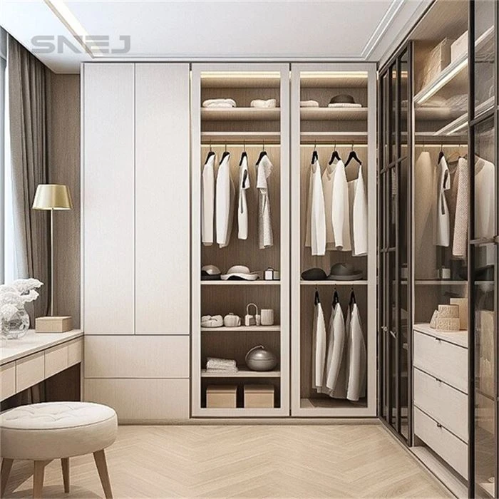 Closet With Open Doors