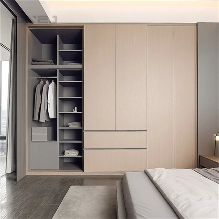 Modern Corner Open Closet