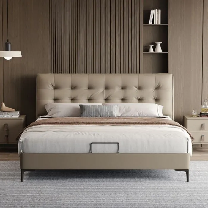 Good Quality Leather King Bedroom Sets