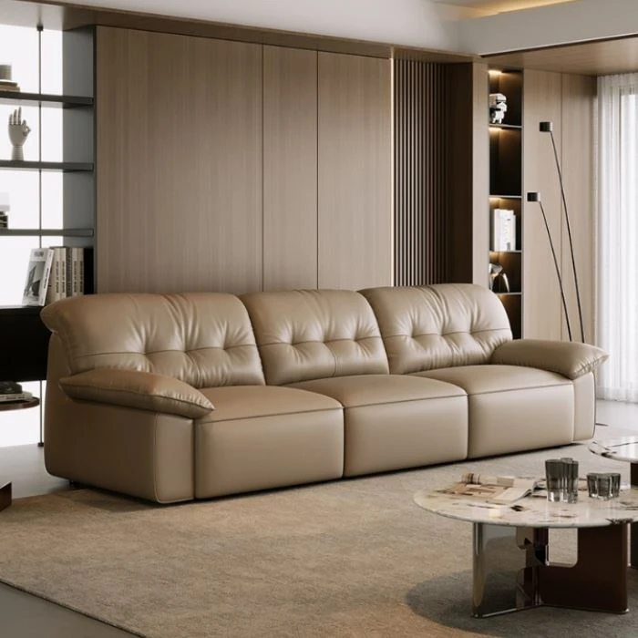 Modern Leather Sofa Set