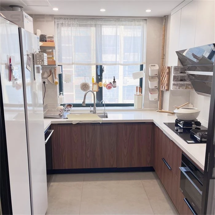 High Quality Mid Century Modern Style Kitchen Cabinets