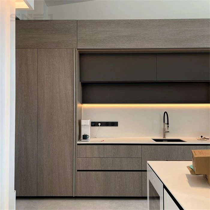 Custom Mid Century Modern Wood Cabinets
