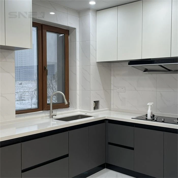 Modern White Kitchen Hanging Cabinet