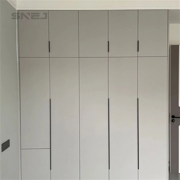 One Door Wooden Wardrobe Closet