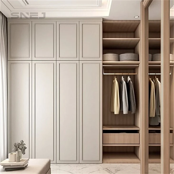 Modern Open Industrial Wardrobe