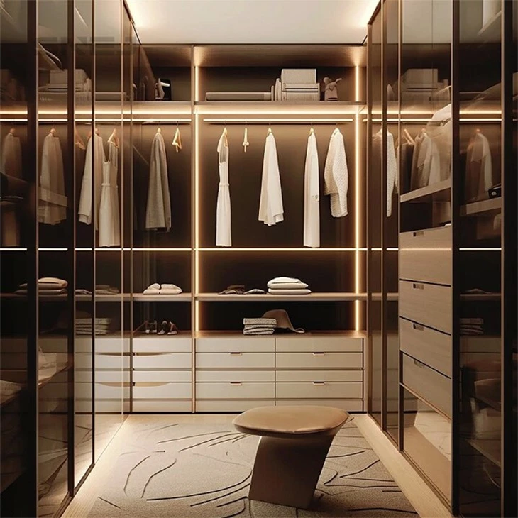 Wooden Open Rack Closet