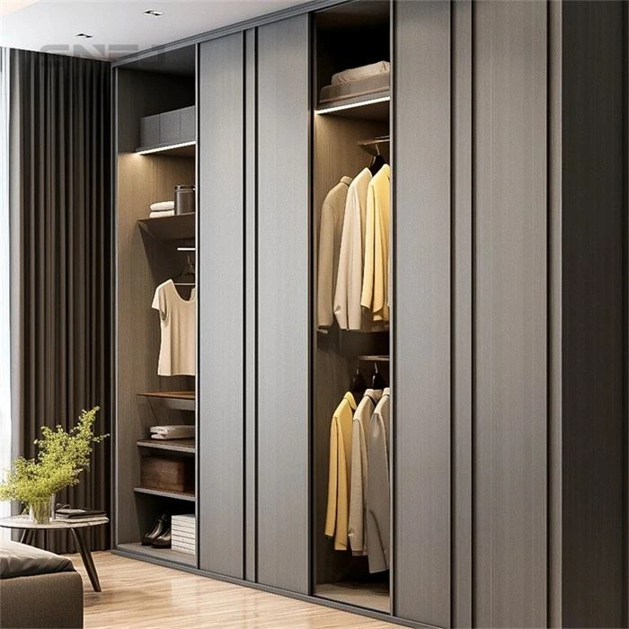 Modern Customizable Open Wardrobe Storage Solutions