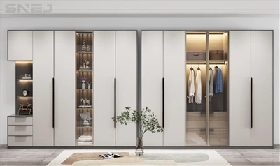 How to choose the color of a custom wardrobe?