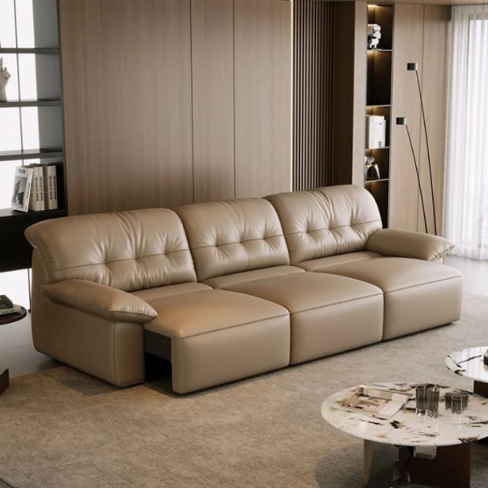 Leather Sofa Set